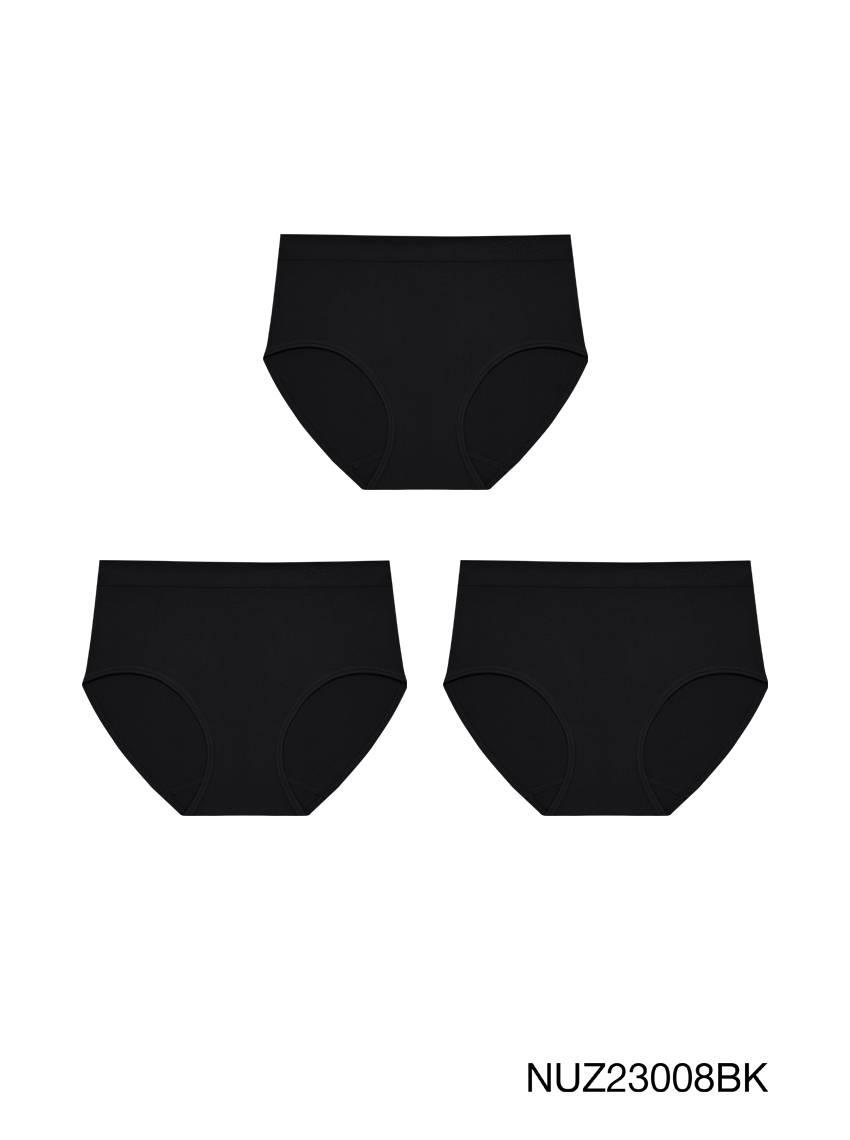 (แพ็ค 3 ชิ้น)[Online Exclusive]  Seamless Fit กางเกงในทรงเอวสูงปานกลาง
