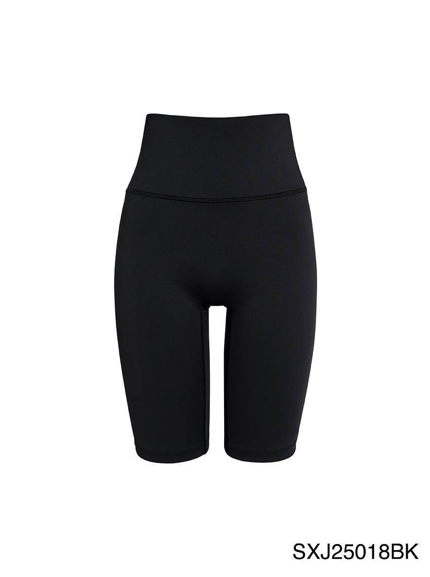 กางเกงออกกำลังกายขาสั้น- ดีเทลมีกระเป๋าซ่อนด้านในตรงขอบเอว
