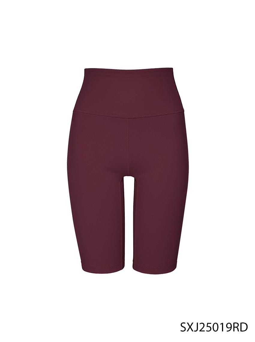 กางเกงออกกำลังกายขาสั้นพิเศษ- ดีเทลมีกระเป๋าซ่อนด้านในตรงขอบเอว