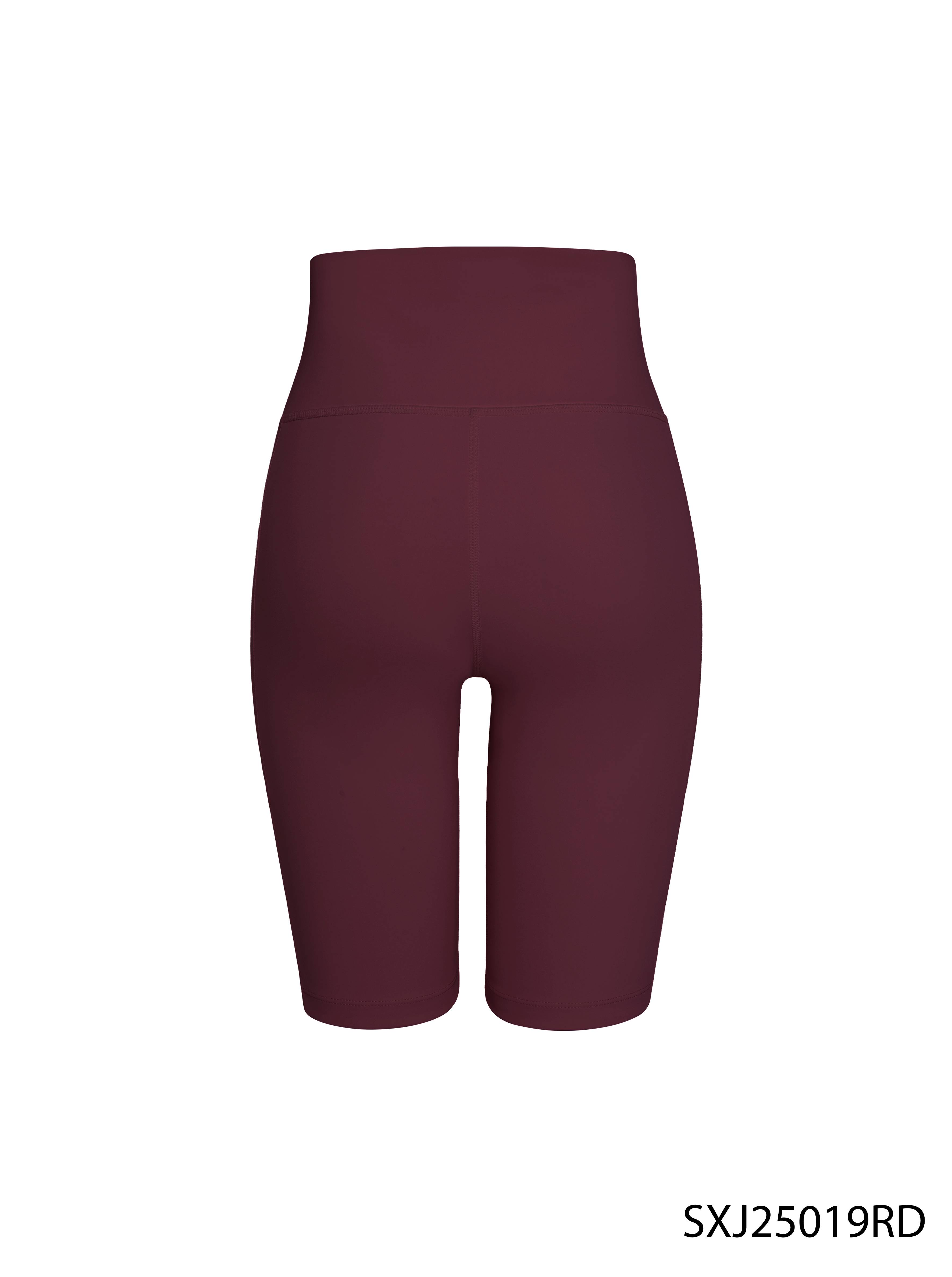 กางเกงออกกำลังกายขาสั้นพิเศษ- ดีเทลมีกระเป๋าซ่อนด้านในตรงขอบเอว