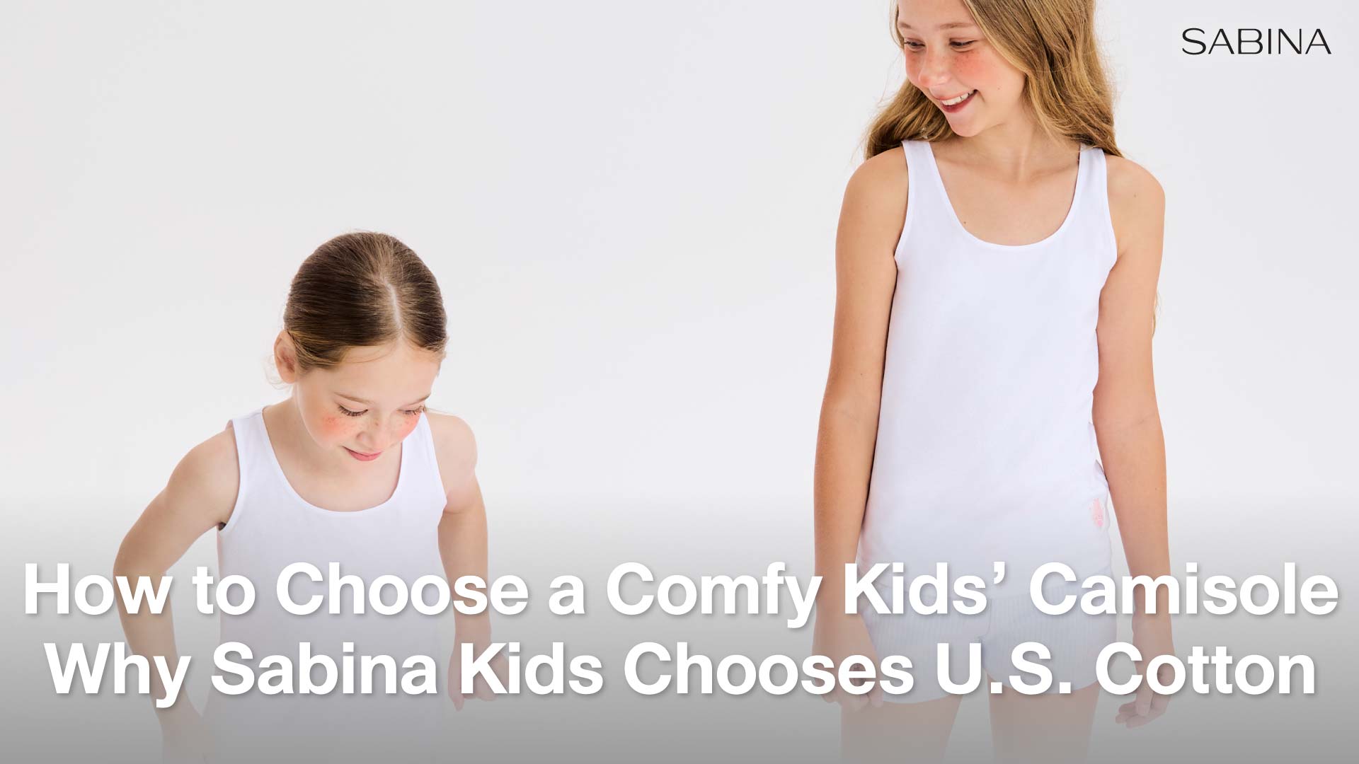 Unlock Ultimate Comfort for Your Little Ones: Why Moms Specifically Choose Sabina Kids' Cotton USA Camisoles 