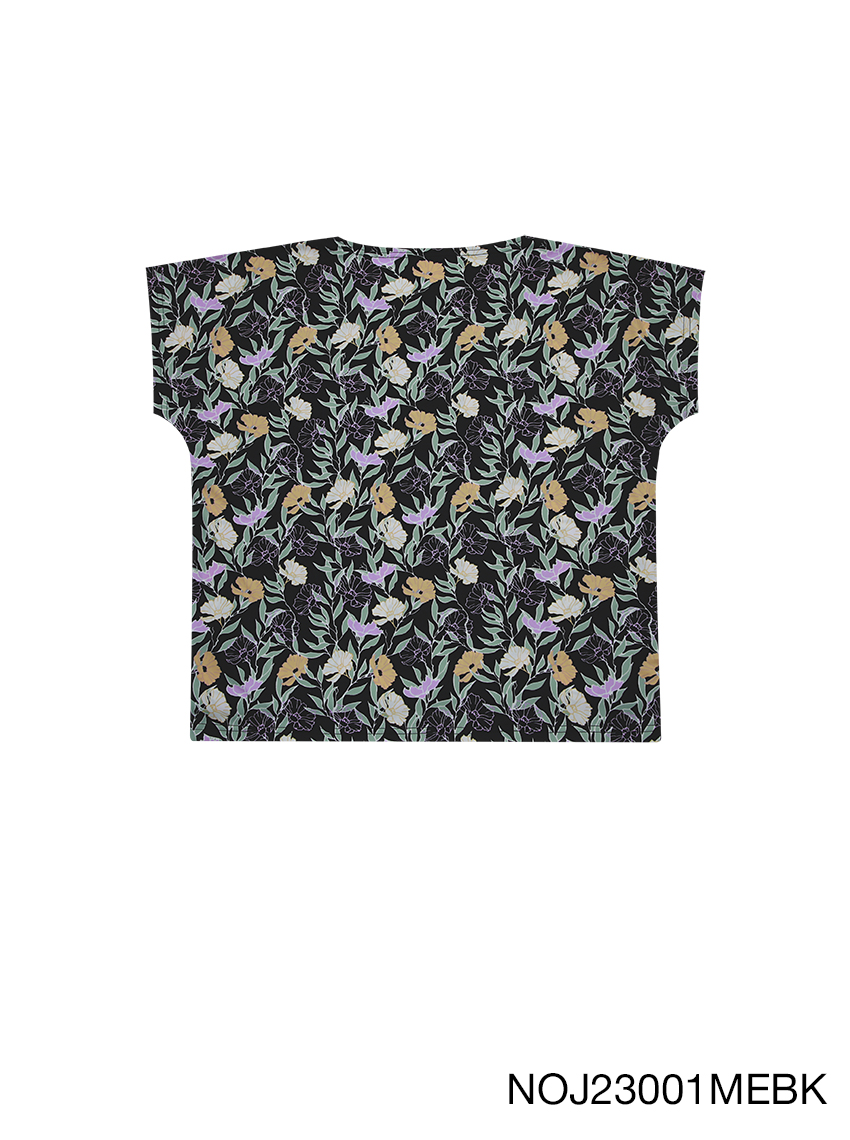 Sabina Shirt Lounge Wear Collection Style no. NOJ23001 Black
