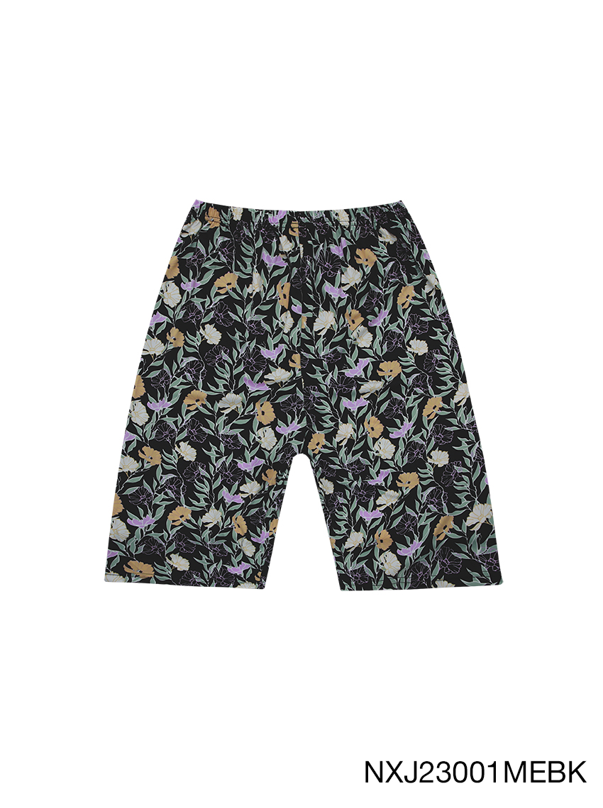 Sabina Boxer Lounge Wear Collection Style no. NXJ23001 Black