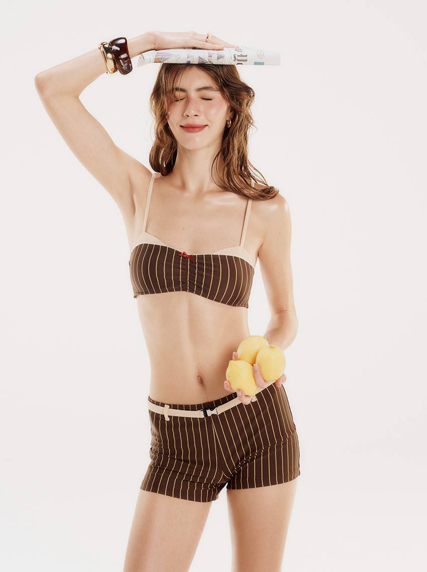 Swim Resort 25 | Okinawa Blue Swim Top