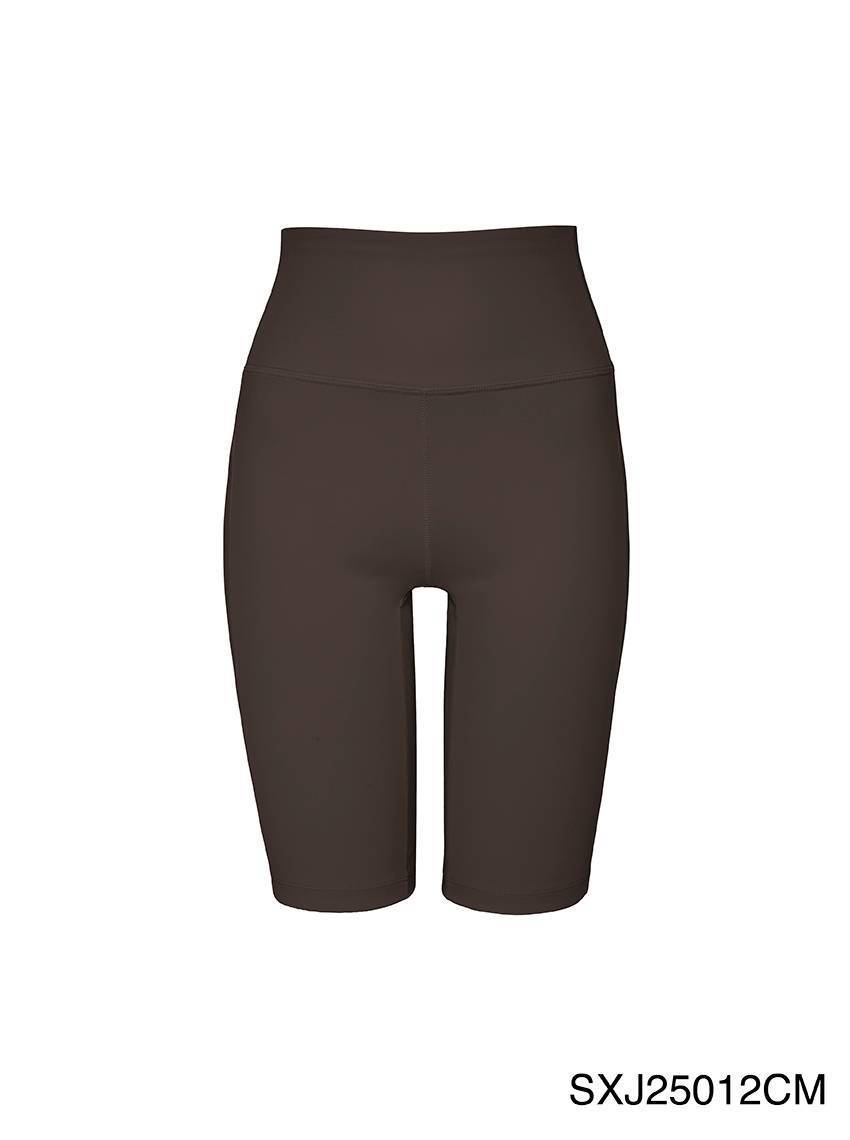 HIGH- RISE SHORTS WITH SIDE POCKET